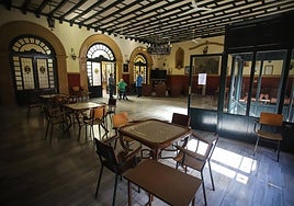 Imagen actual de las instalaciones del casino de Espinardo, cuya propiedad asumirá el Consistorio.