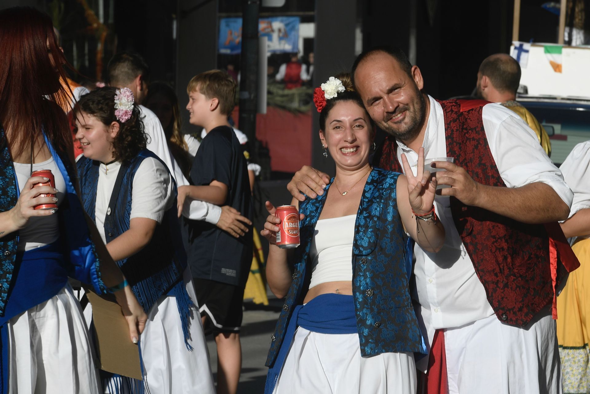 Más de medio centenar de carrozas desfilan en el Bando de la Huerta de Santomera