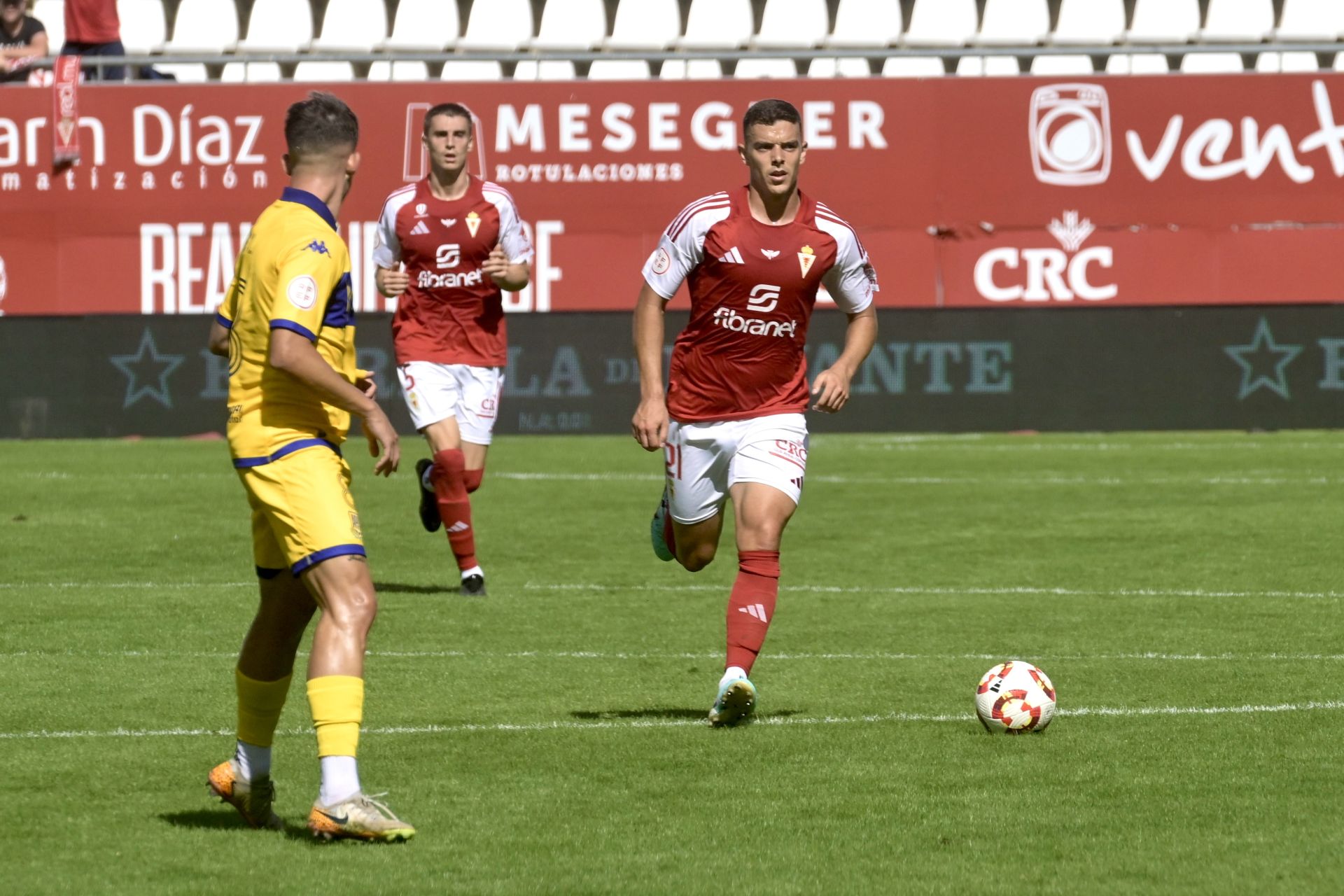 Las imágenes del partido entre el Real Murcia y el Alcorcón