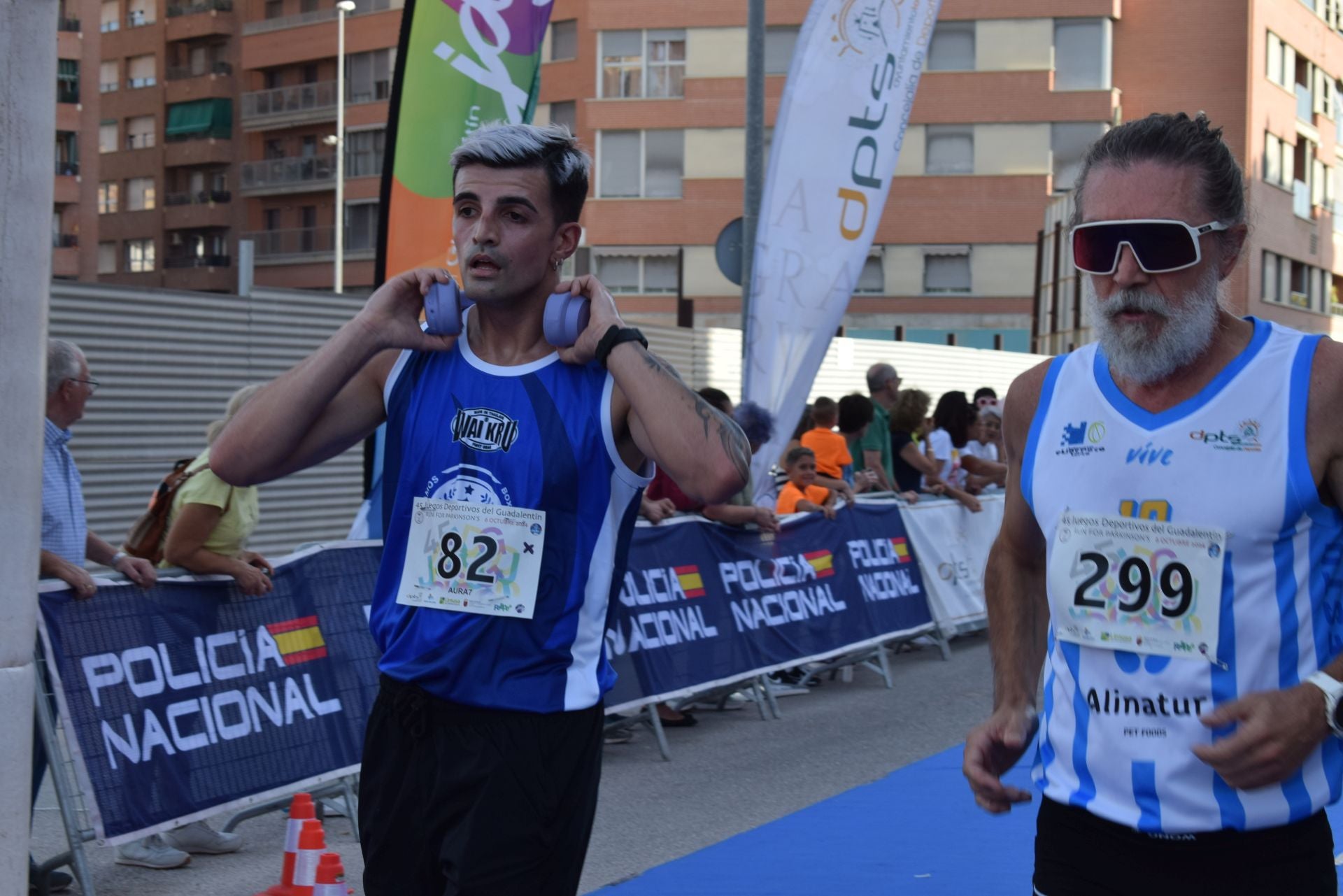 La carrera &#039;Run for Parkinson&#039;s&#039; de los Juegos Deportivos del Guadalentín, en imágenes