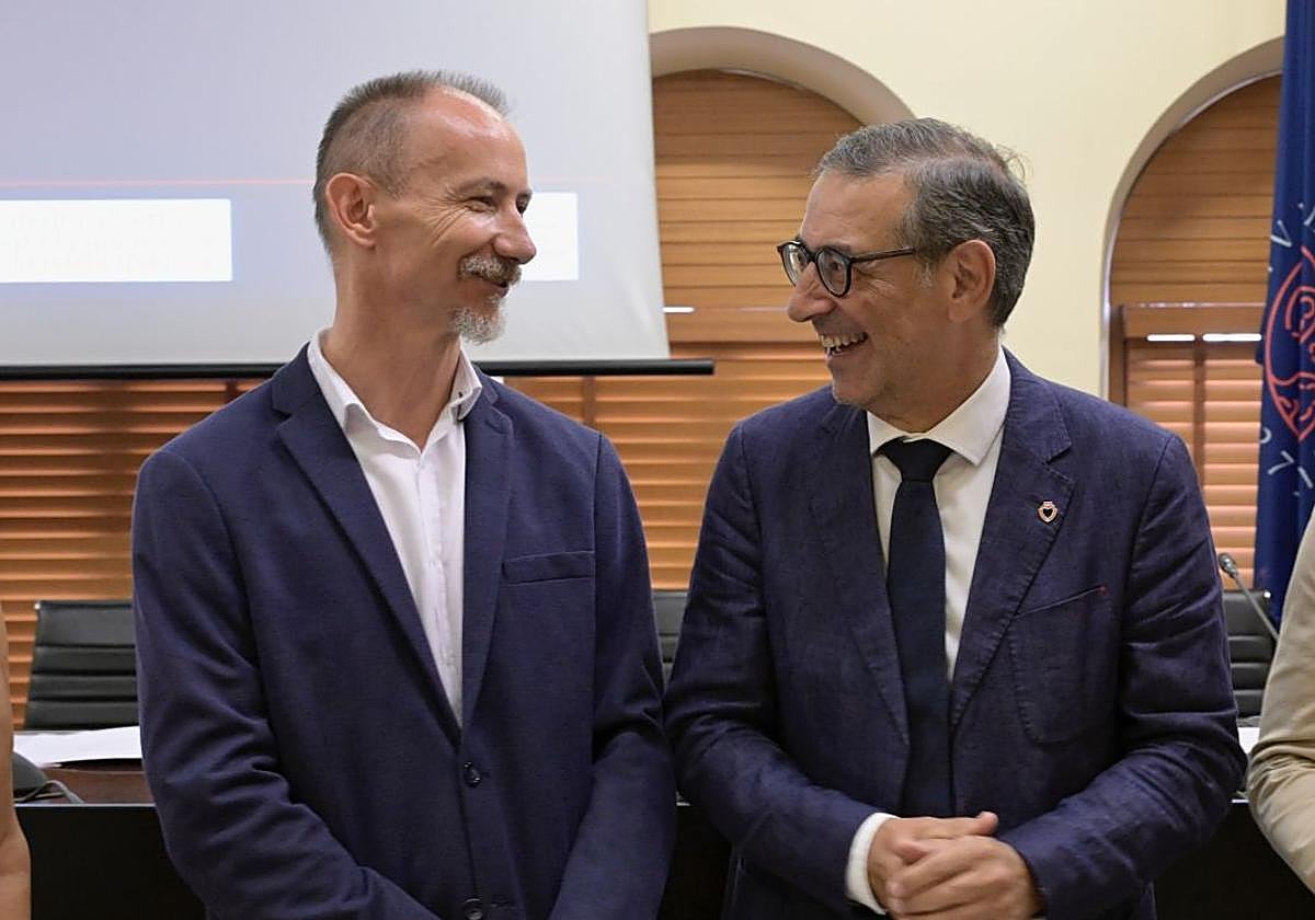 Mathieu Kessler y José Luján.