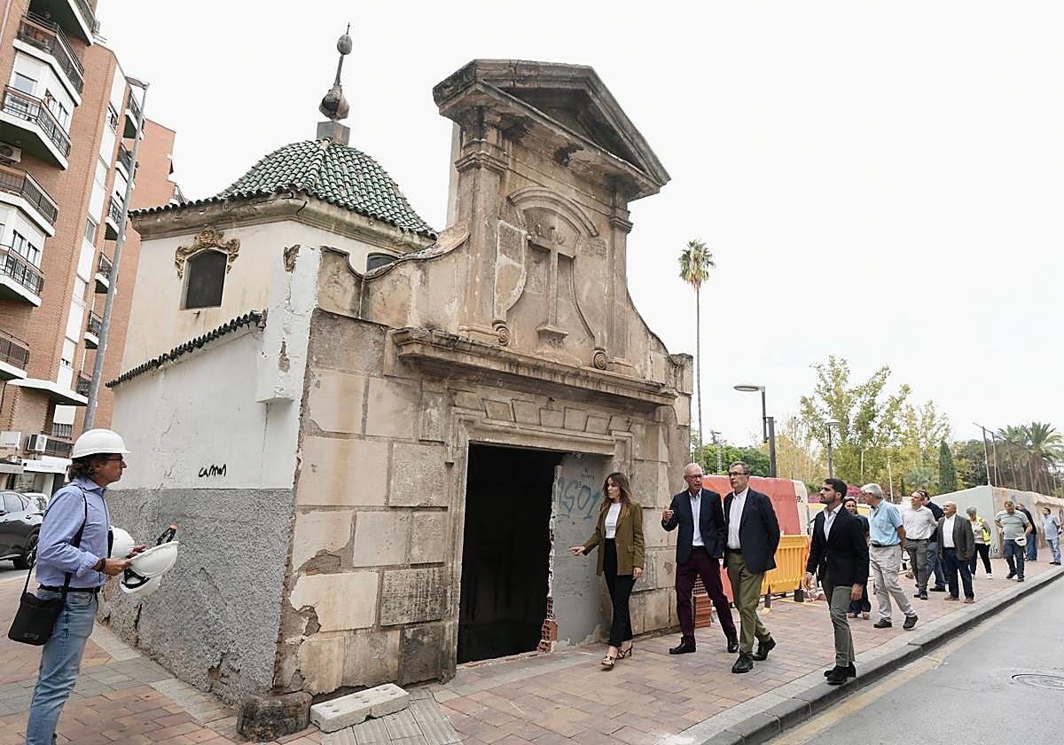 La Ermita del Salitre de Murcia reabre sus puertas para ser rehabilitada, en imágenes