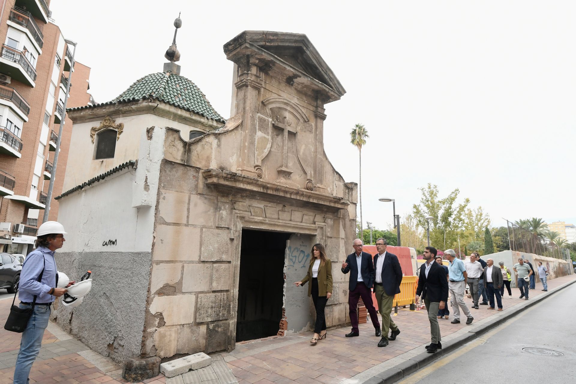 La Ermita del Salitre de Murcia reabre sus puertas para ser rehabilitada, en imágenes
