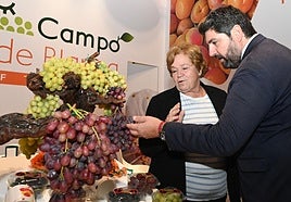 Fernando López Miras, durante su visita a Fruit Attraction.