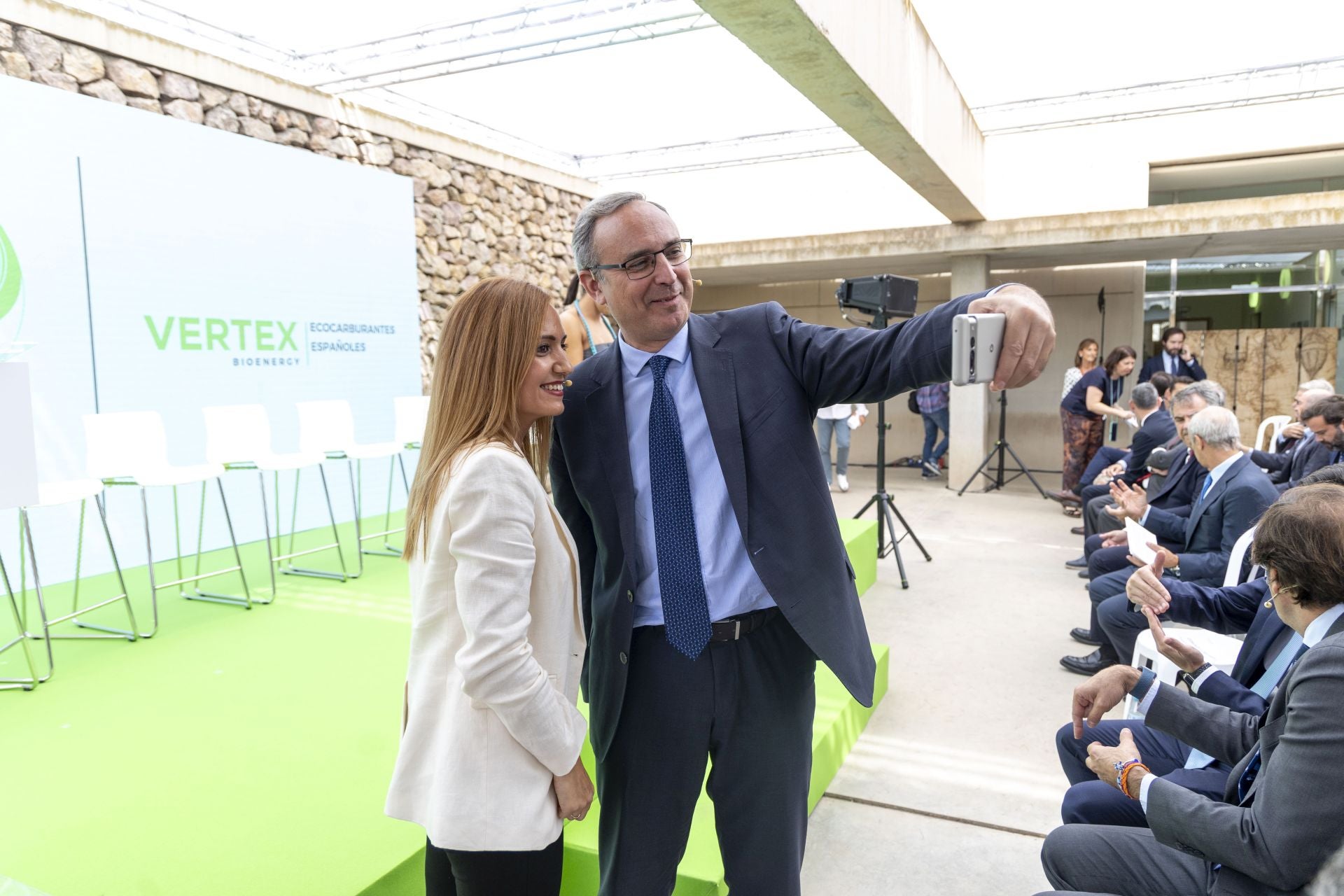 Acto del 25 aniversario de la empresa de ecocarburantes Vertex, en imágenes