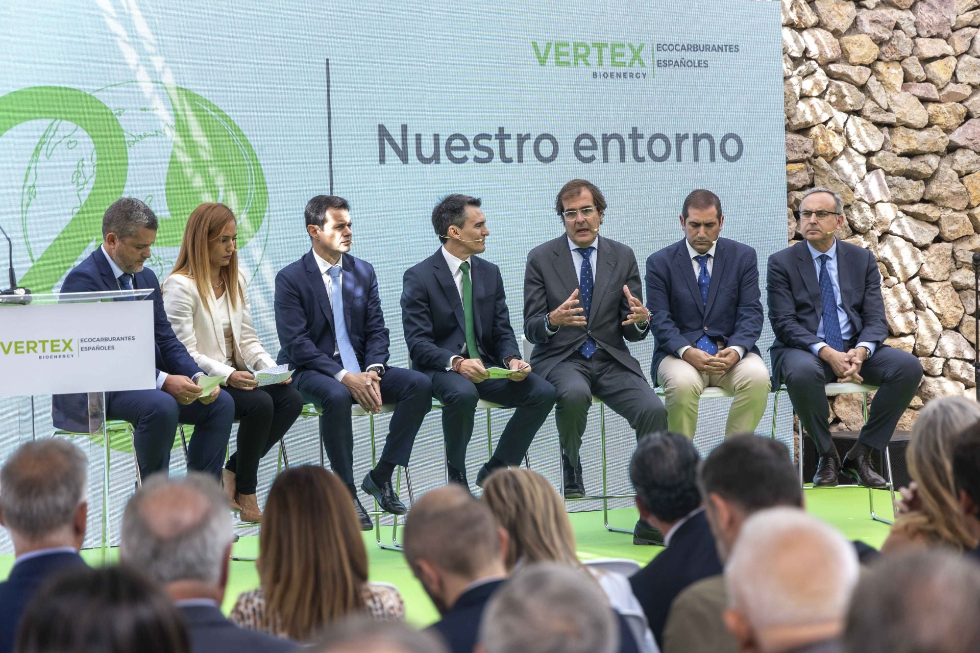 Acto del 25 aniversario de la empresa de ecocarburantes Vertex, en imágenes