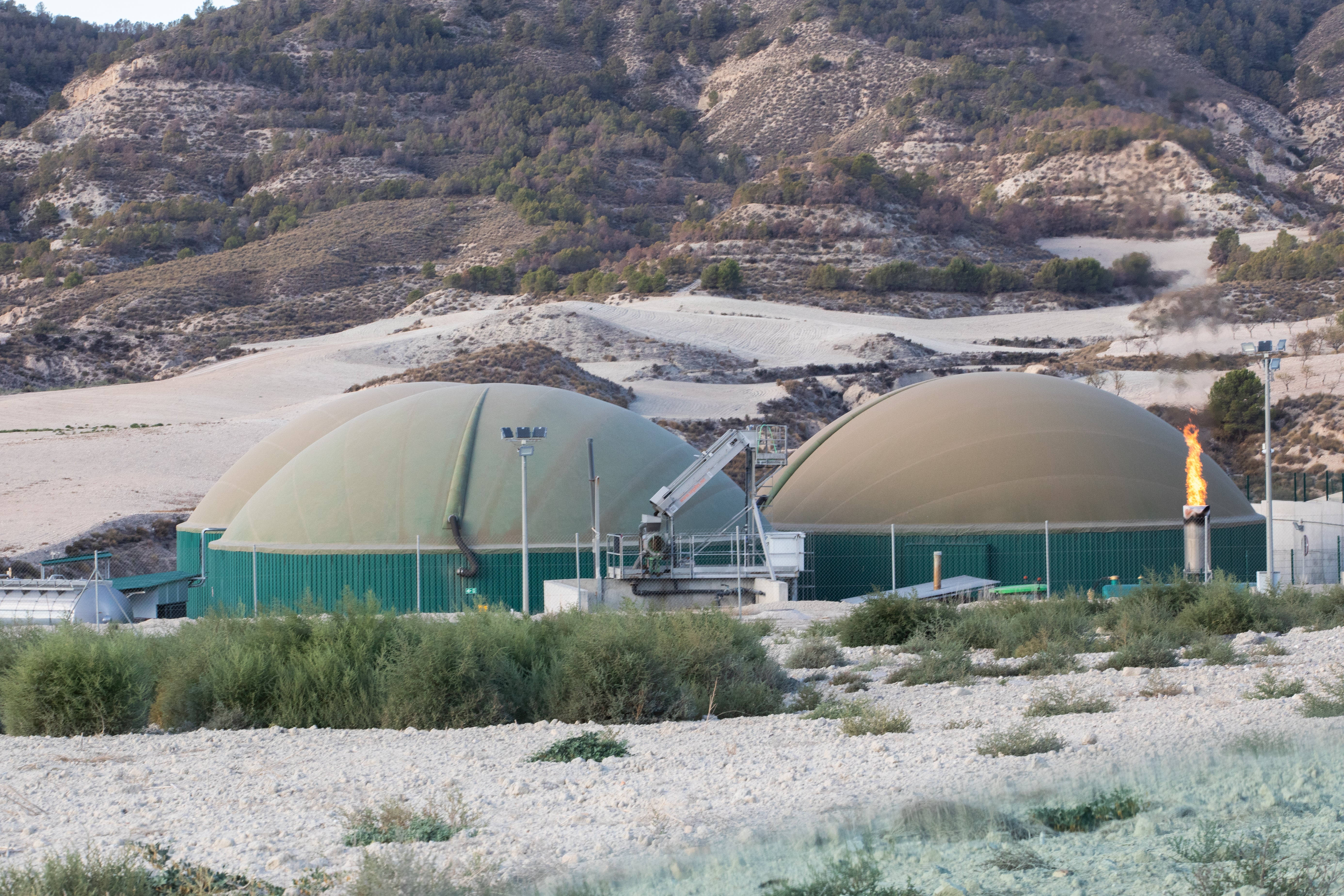 Planta de biometano en Lorca adquirida este año por Redexis.