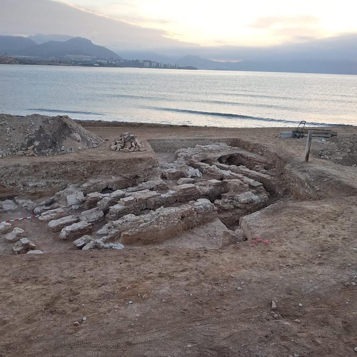 Las obras vuelven al Alamillo de Mazarrón para recuperar la villa romana
