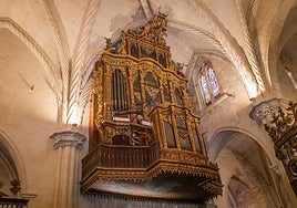El órgano de la Catedral de Orihuela, en una foto de archivo.