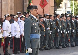 Un momento del acto celebrado en la plaza Cardenal Belluga.