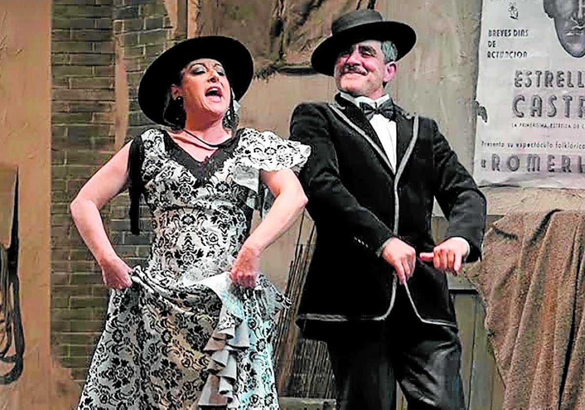 Los actores protagonistas de '¡Ay, Carmela!'.