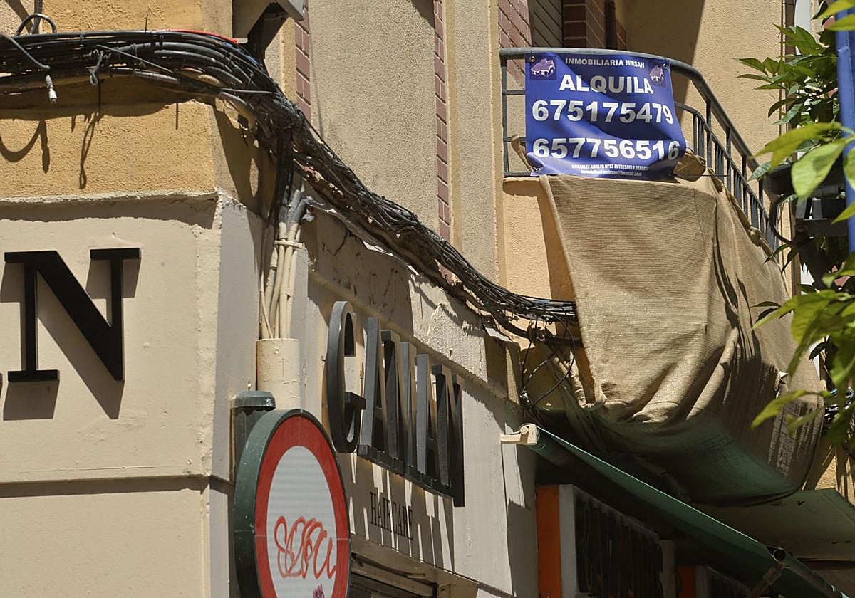 Un piso en alquiler en Murcia.