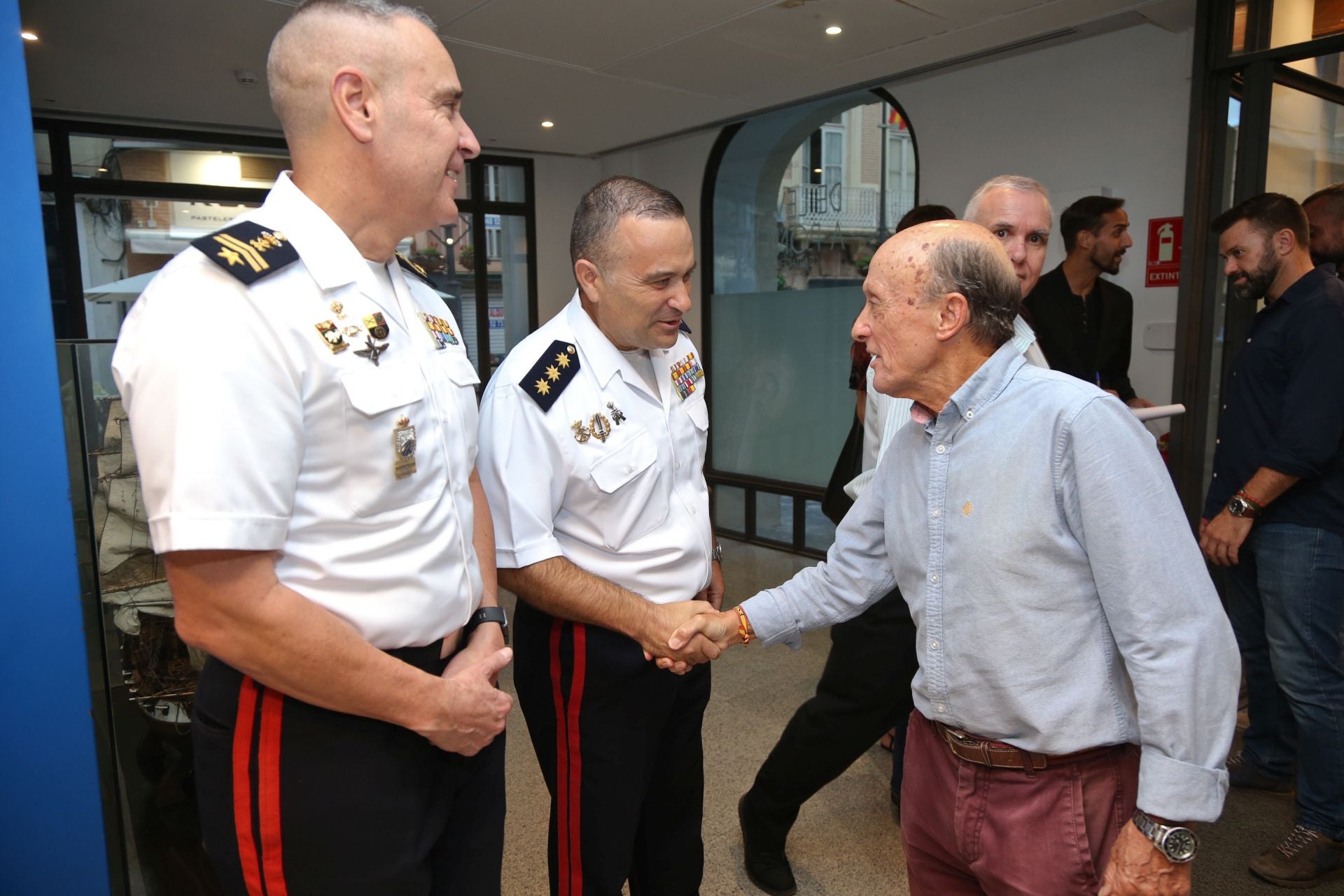 Acto de presentación del libro &#039;Boinas Verdes de la Armada&#039;, en imágenes