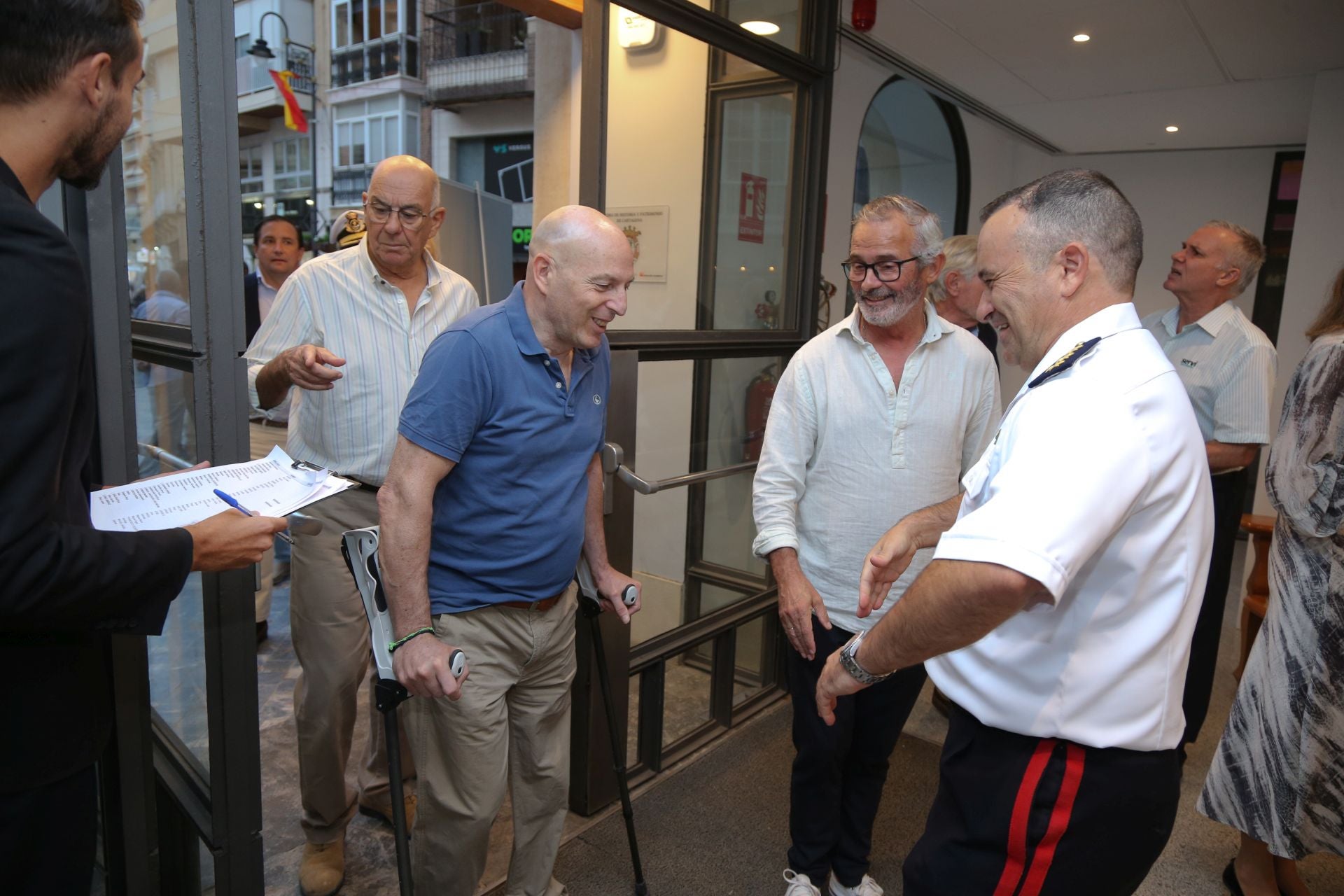 Acto de presentación del libro &#039;Boinas Verdes de la Armada&#039;, en imágenes