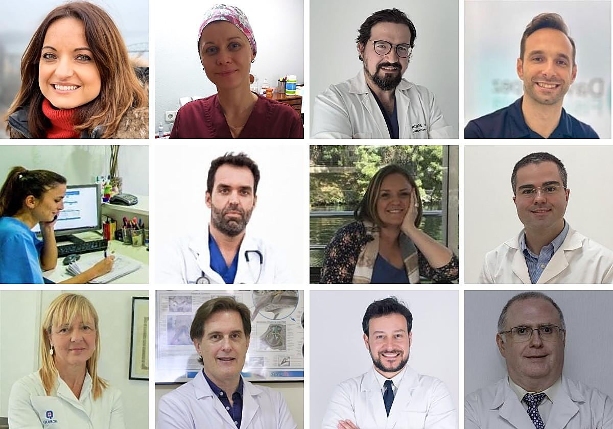 Algunos de los nominados de la Región de Murcia.