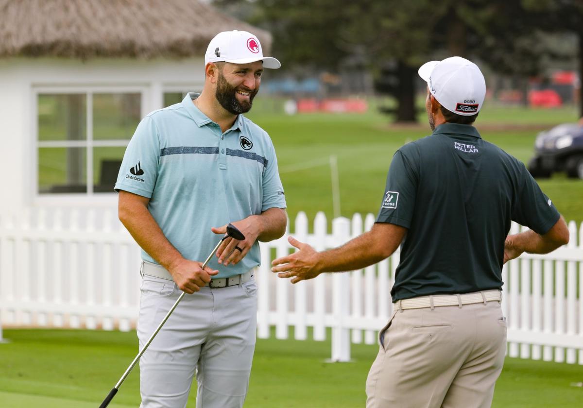 Rahm, relajado, ya en Sotogrande.