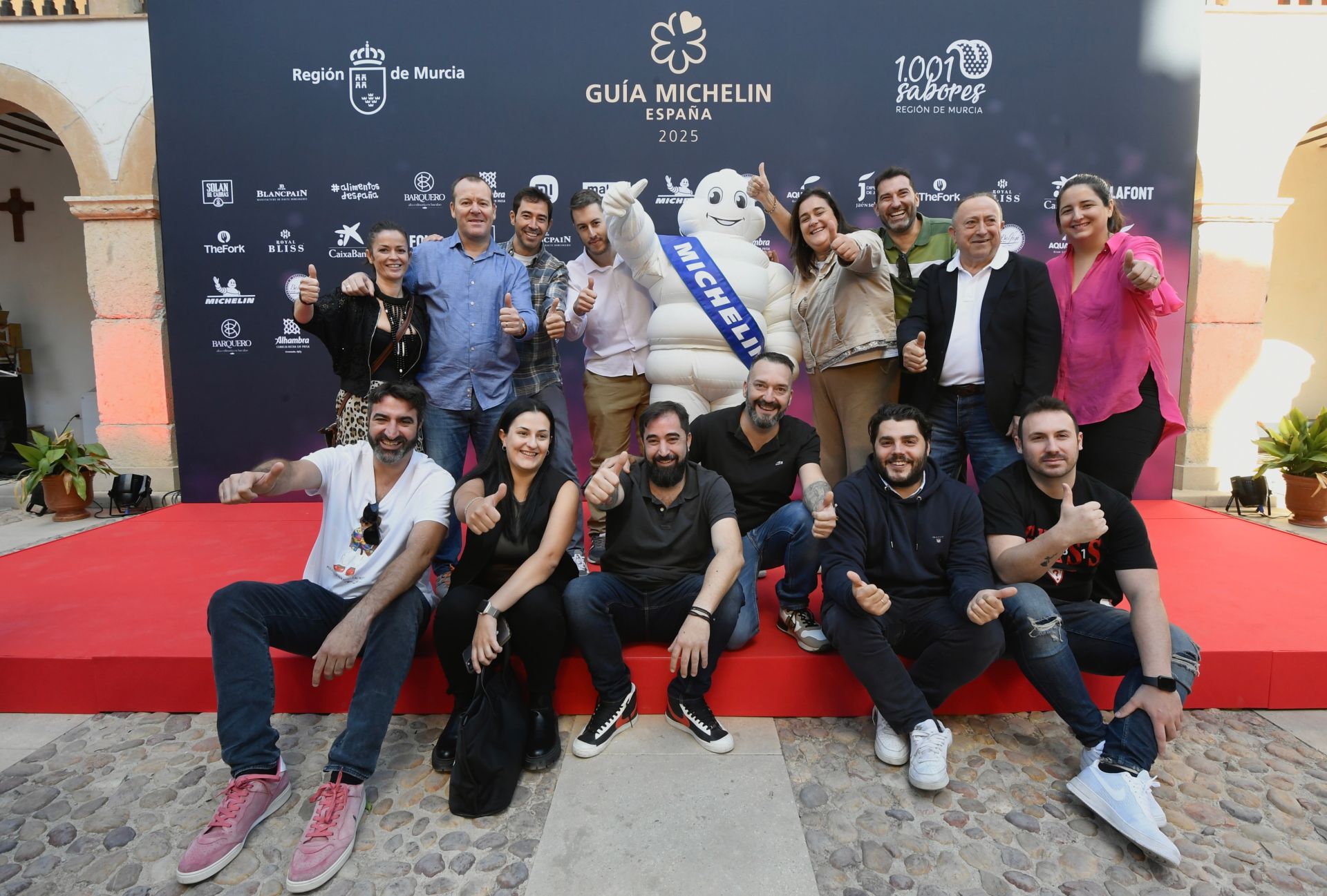 La presentación de la gala Estrella Michelin 2025 de Murcia, en imágenes