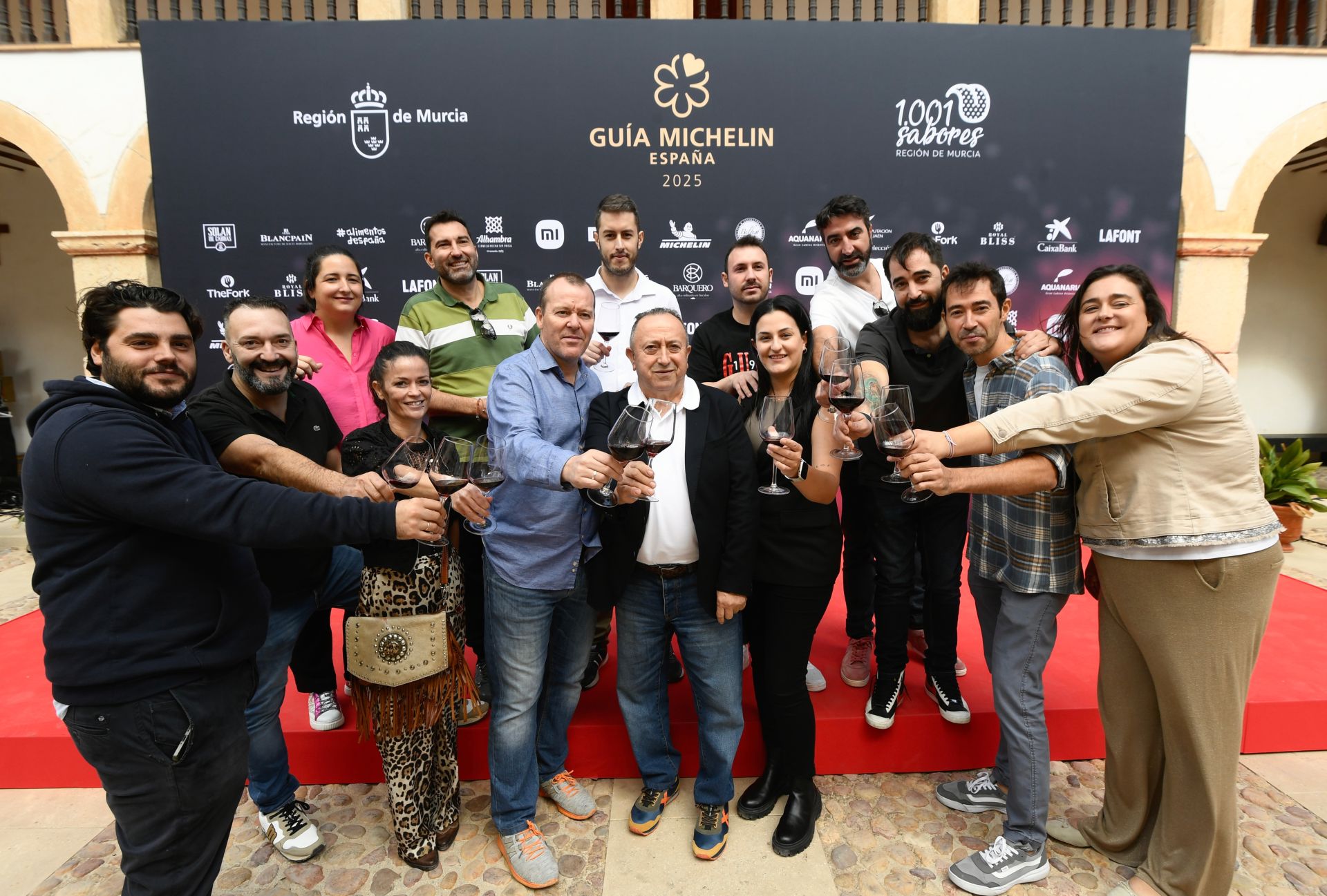 La presentación de la gala Estrella Michelin 2025 de Murcia, en imágenes