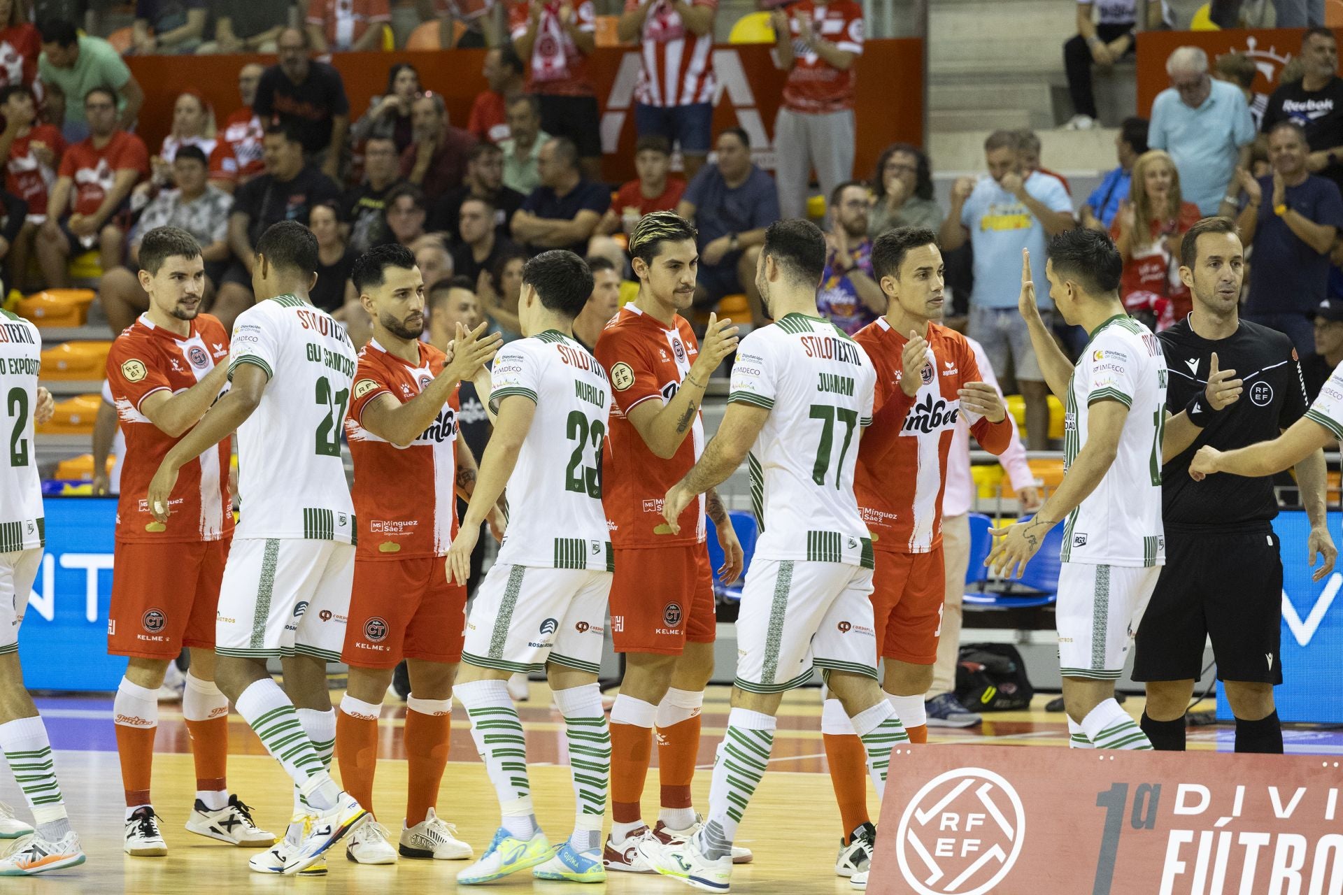 Las imágenes del Jimbee-Córdoba (4-0)