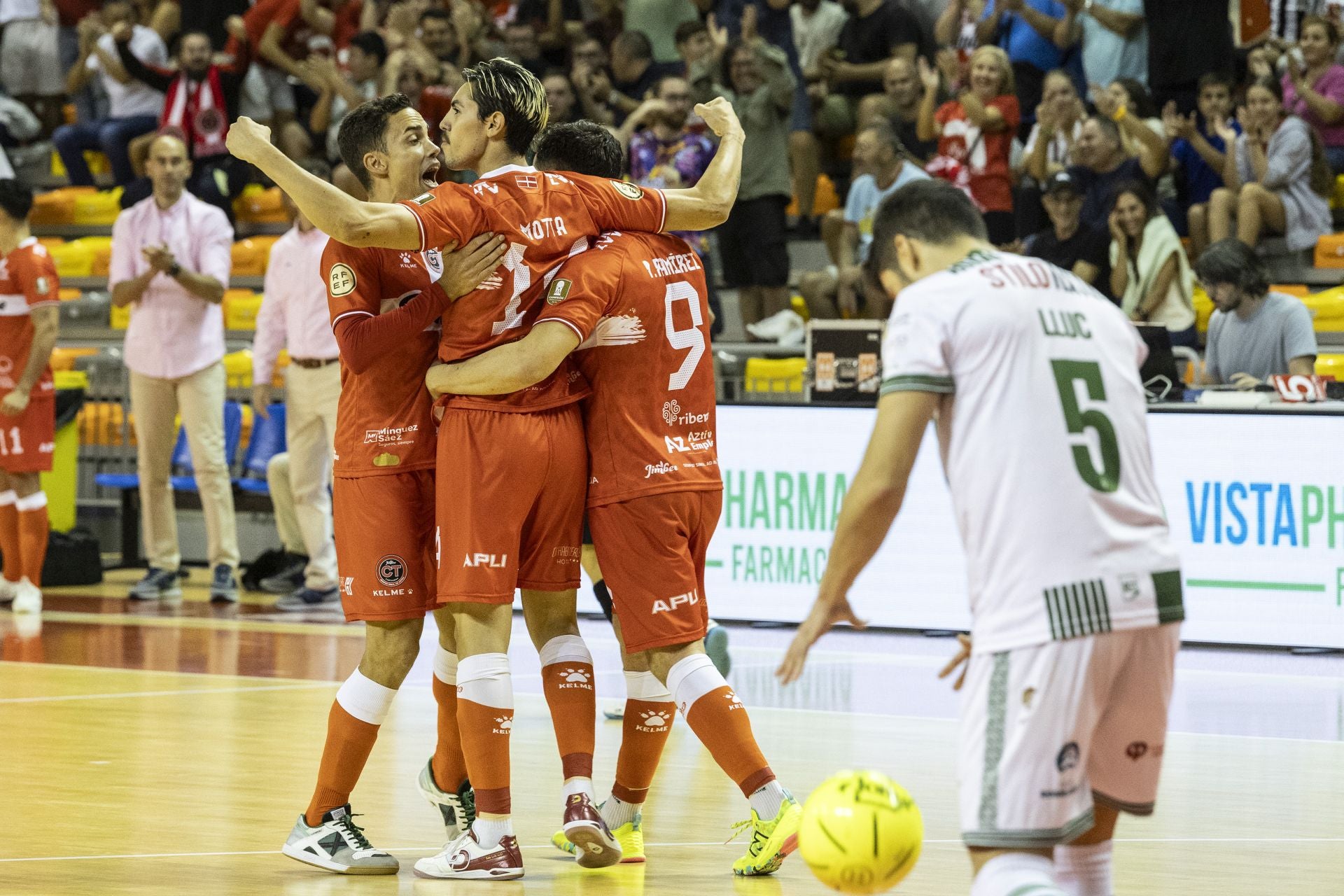 Las imágenes del Jimbee-Córdoba (4-0)