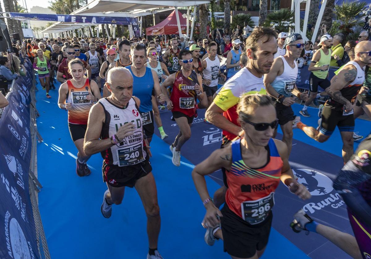 En imágenes, carrera 10K Puerto de Cartagena