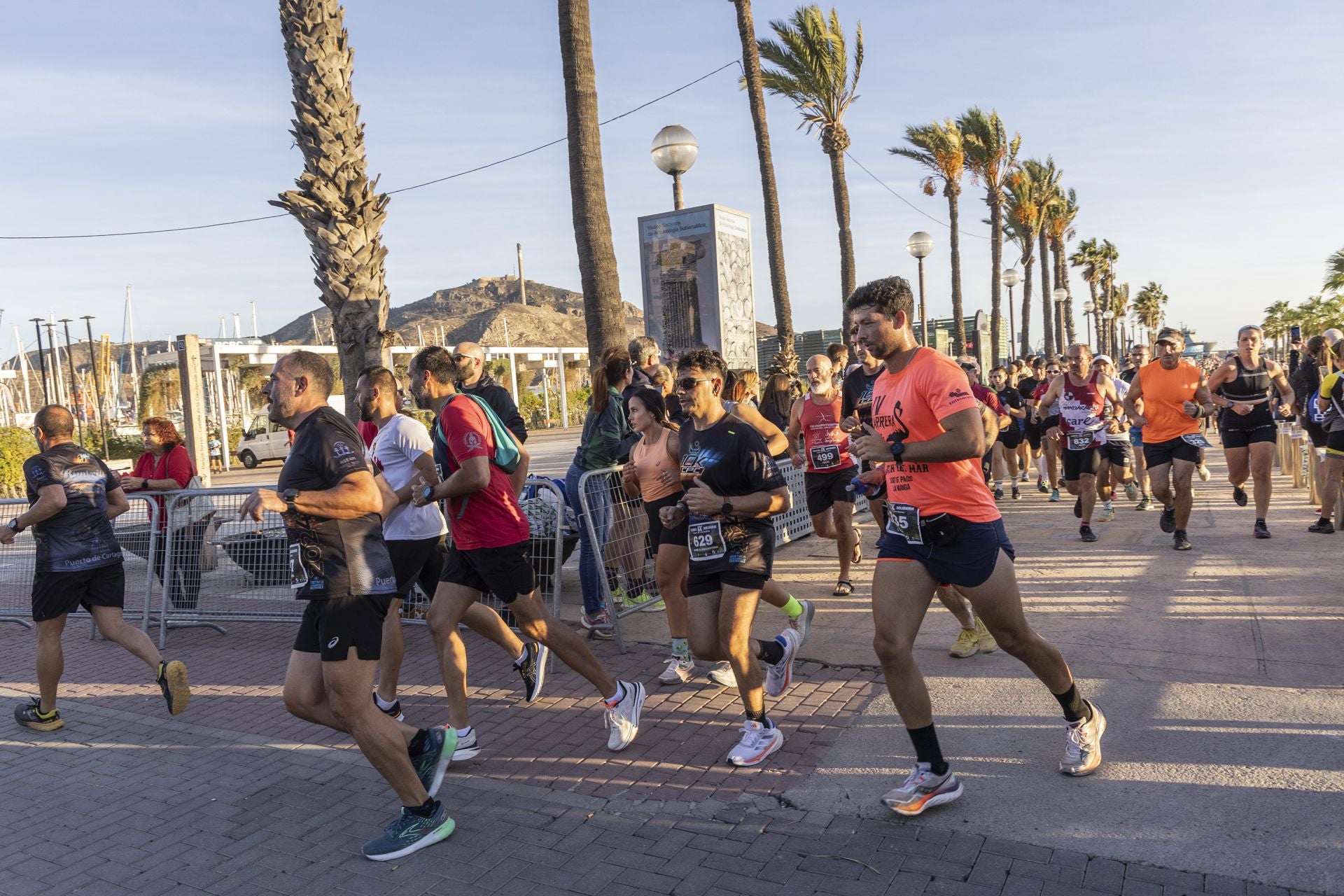 En imágenes, carrera 10K Puerto de Cartagena