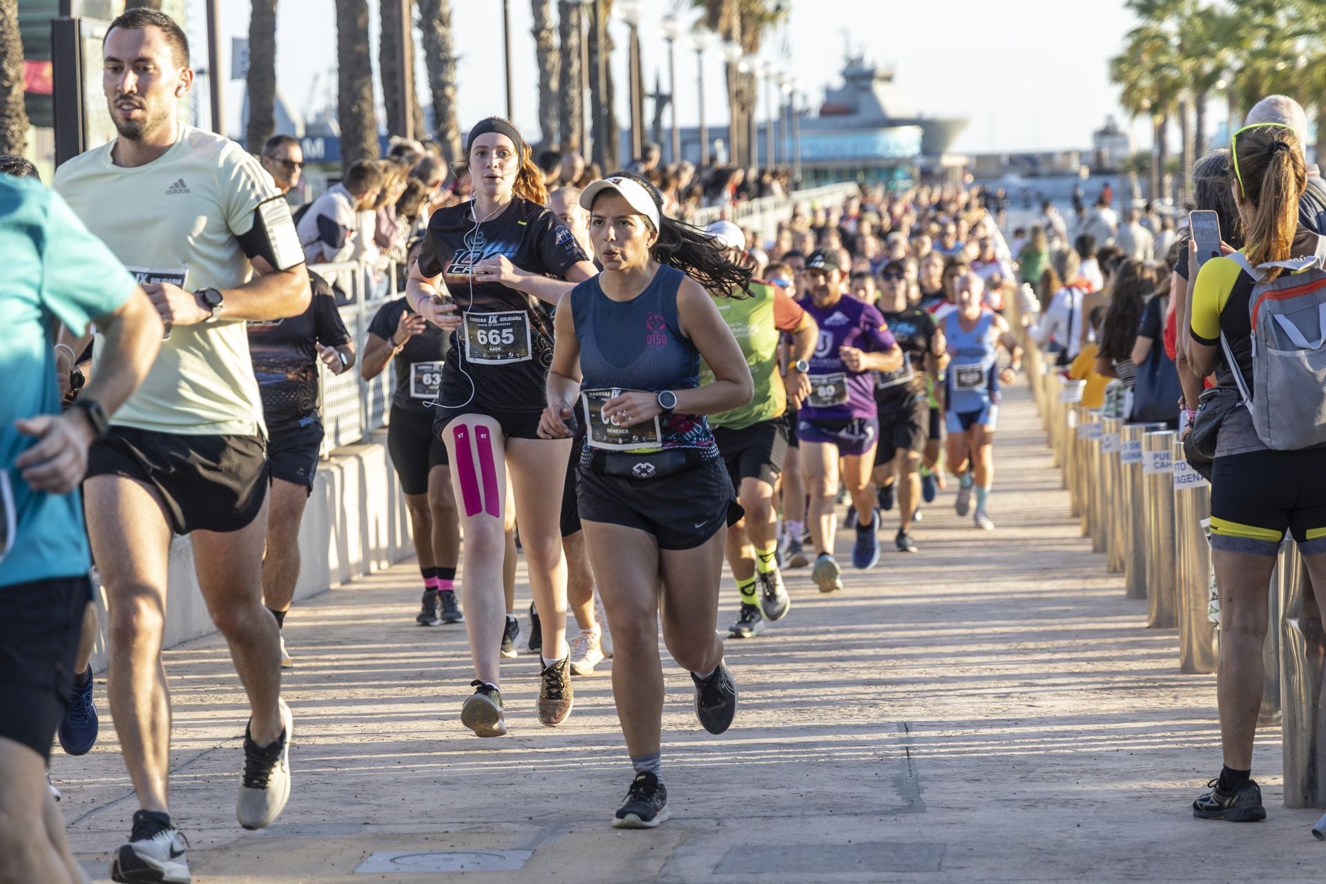 En imágenes, carrera 10K Puerto de Cartagena