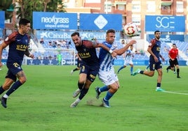 Lance del reciente UCAM-Águilas, que acabó 1-1.