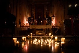 Las imágenes del concierto a la luz de las velas a Nuestro Padre Jesús en Orihuela