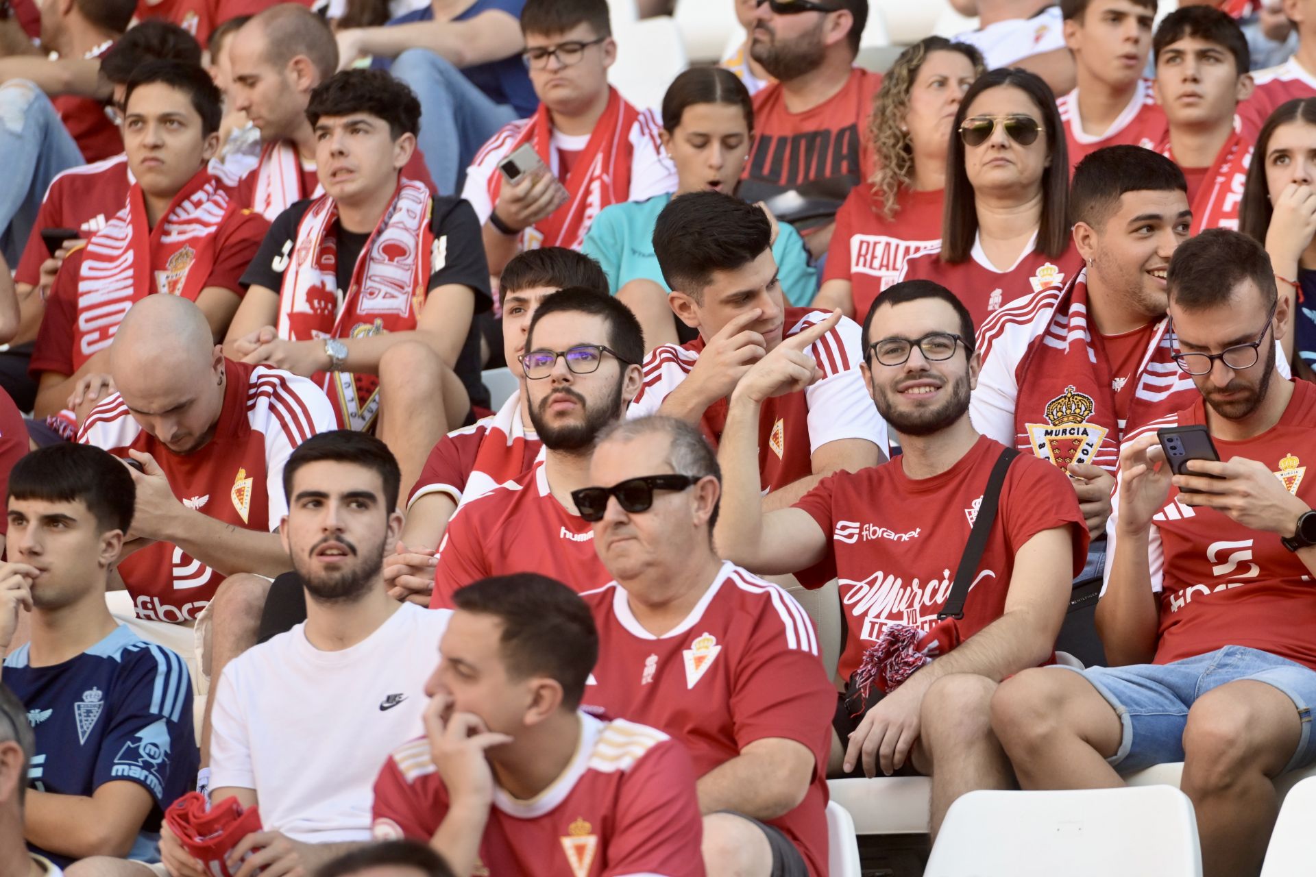 El empate del Real Murcia frente al Marbella FC, en imágenes