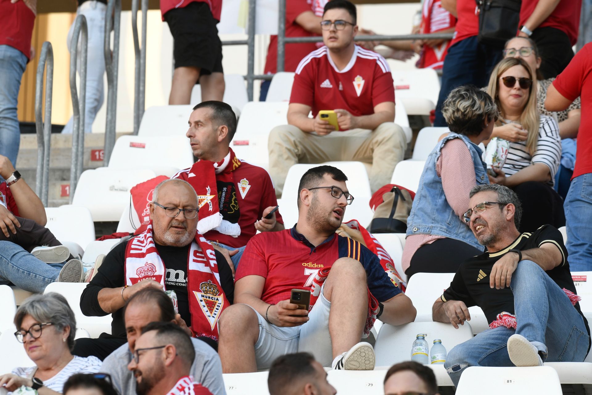 El empate del Real Murcia frente al Marbella FC, en imágenes