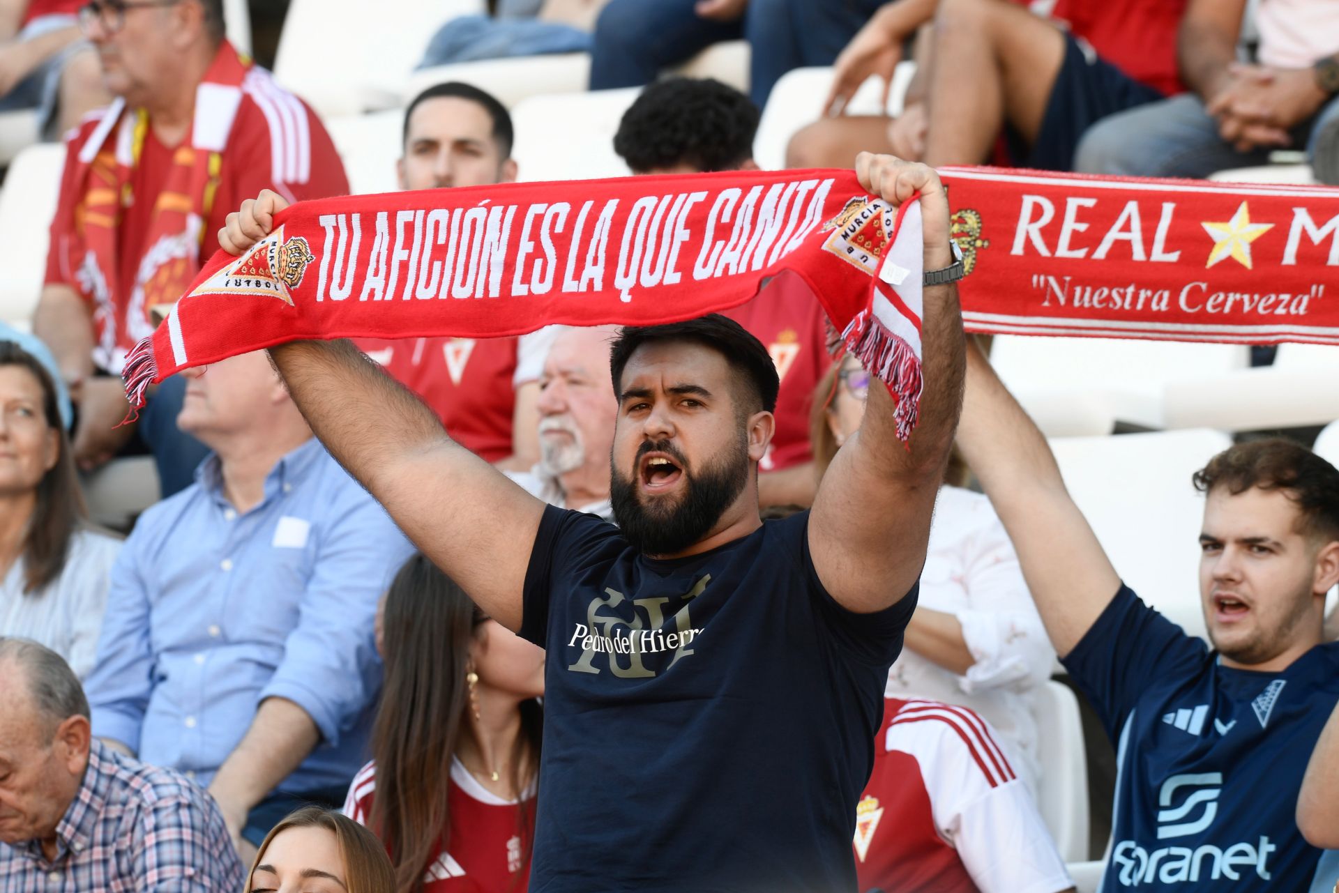 El empate del Real Murcia frente al Marbella FC, en imágenes