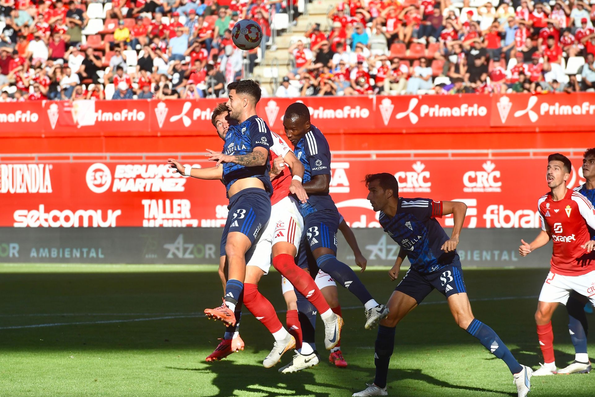 El empate del Real Murcia frente al Marbella FC, en imágenes