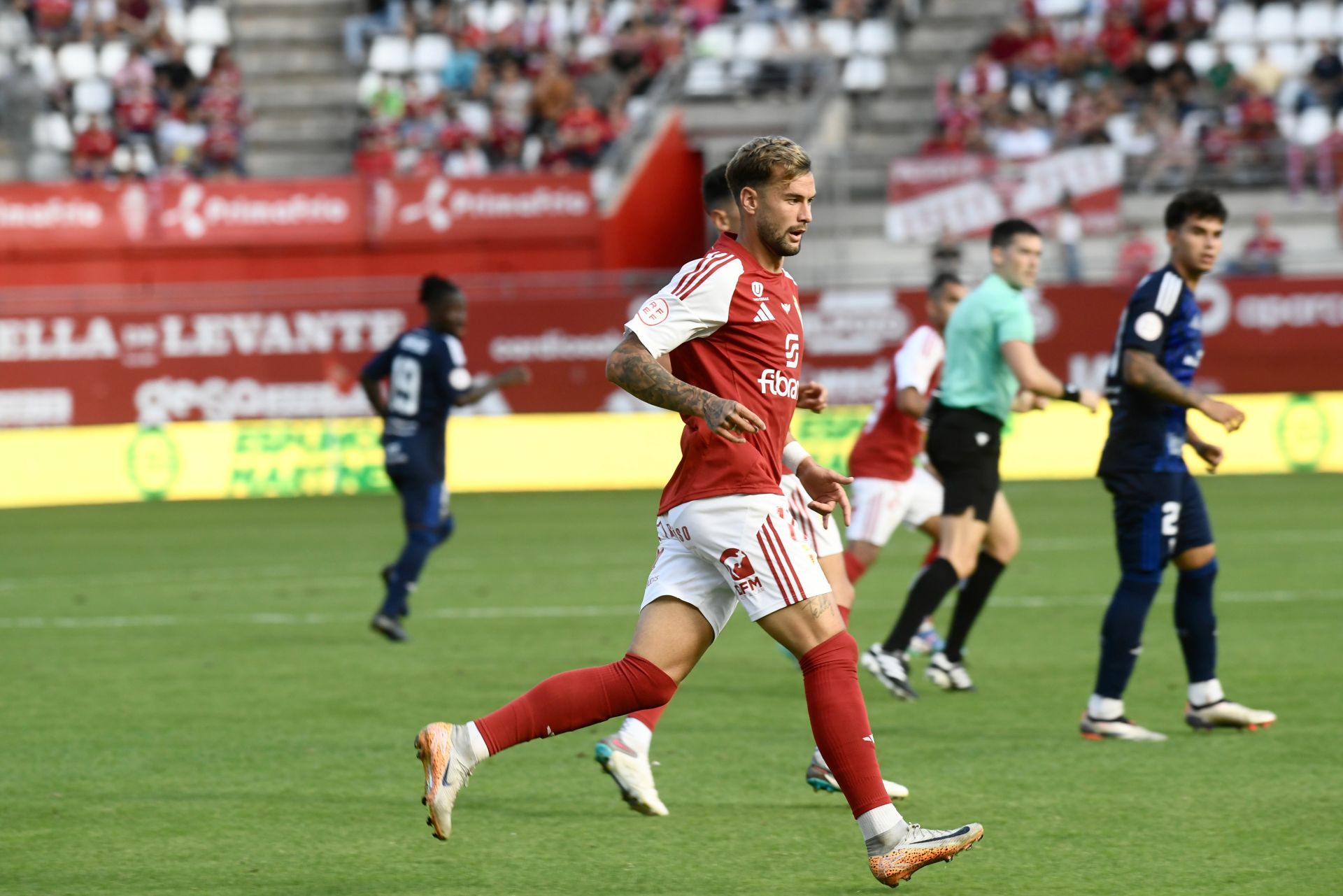 El empate del Real Murcia frente al Marbella FC, en imágenes