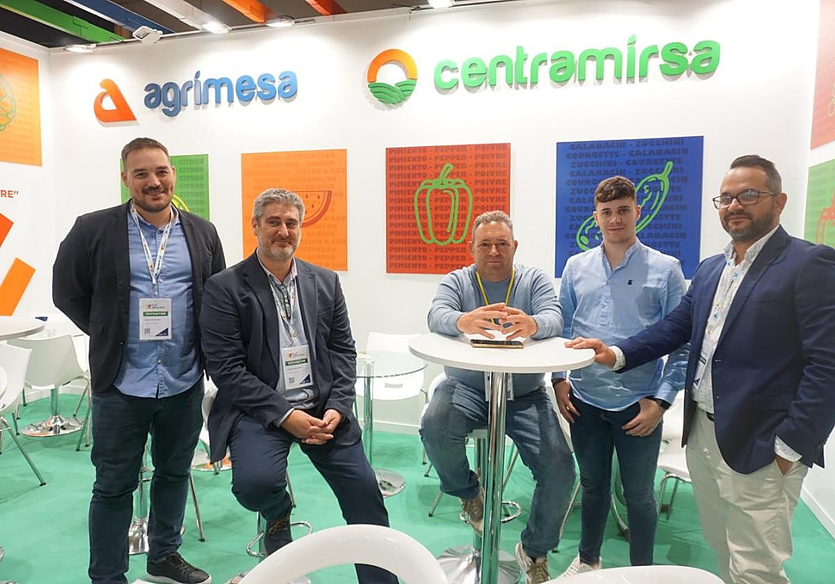 Delegación de Agrimesa y Centramirsa, en Fruit Attraction.