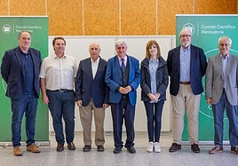 Miembros del Comité Científico de España que asistieron al encuentro.