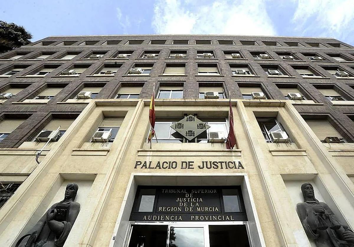 Palacio de Justicia de la Región de Murcia, en una fotografía de archivo.