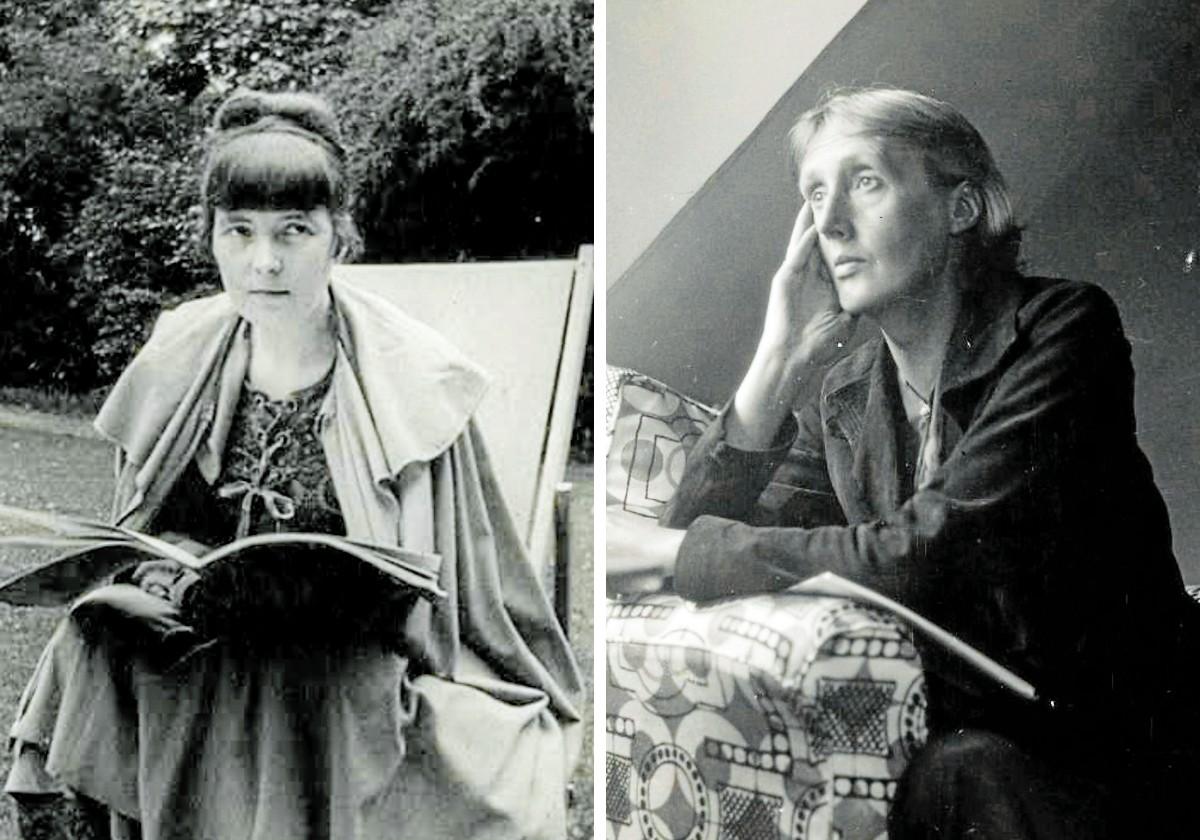 Katherine Mansfield y Virginia Woolf.