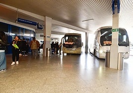 La estación de autobuses de Murcia, en una imagen de archivo