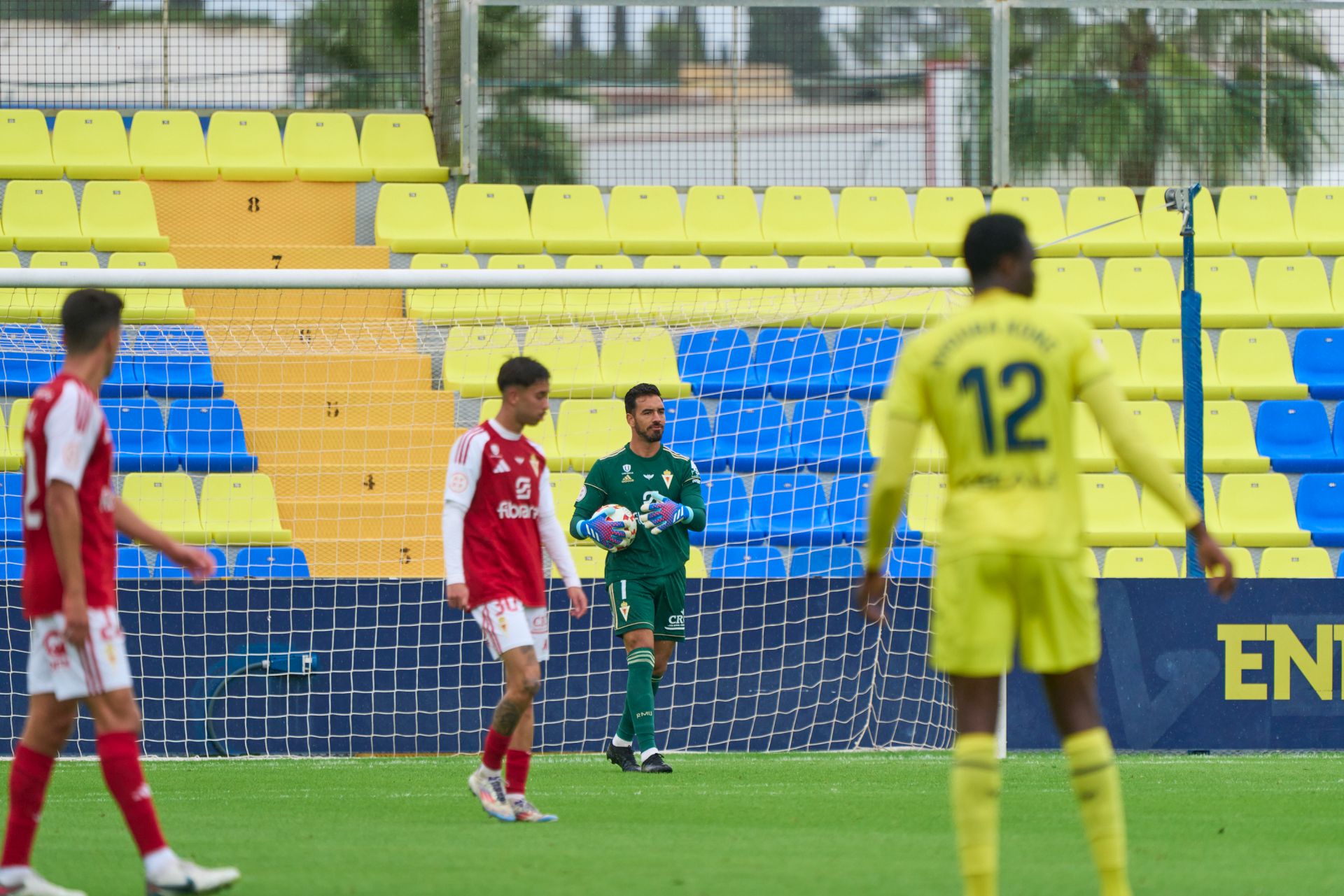 La victoria del Real Murcia frente al Villarreal B, en imágenes