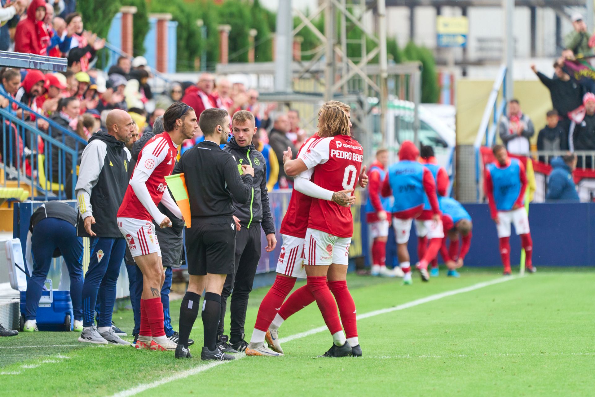 La victoria del Real Murcia frente al Villarreal B, en imágenes