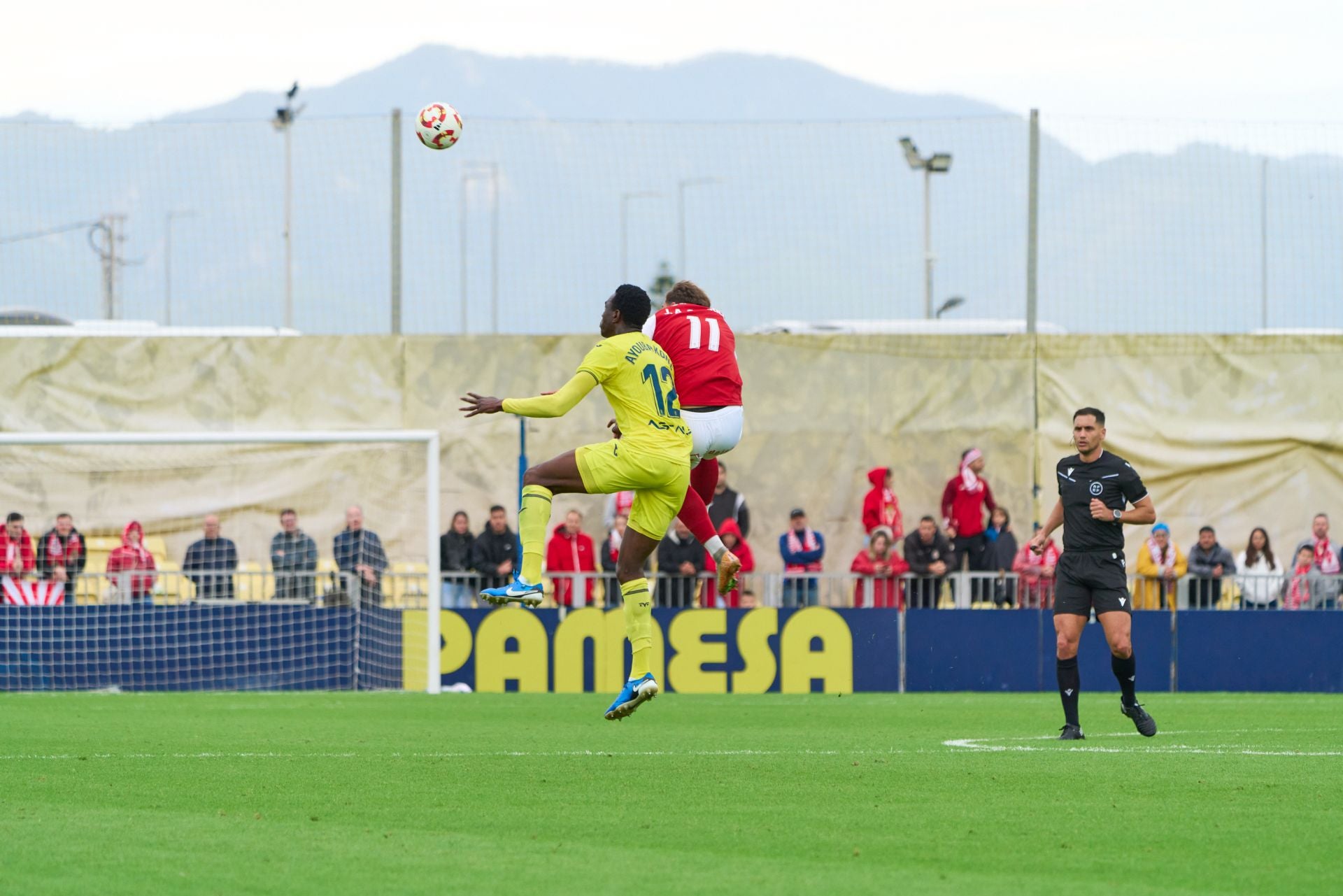 La victoria del Real Murcia frente al Villarreal B, en imágenes