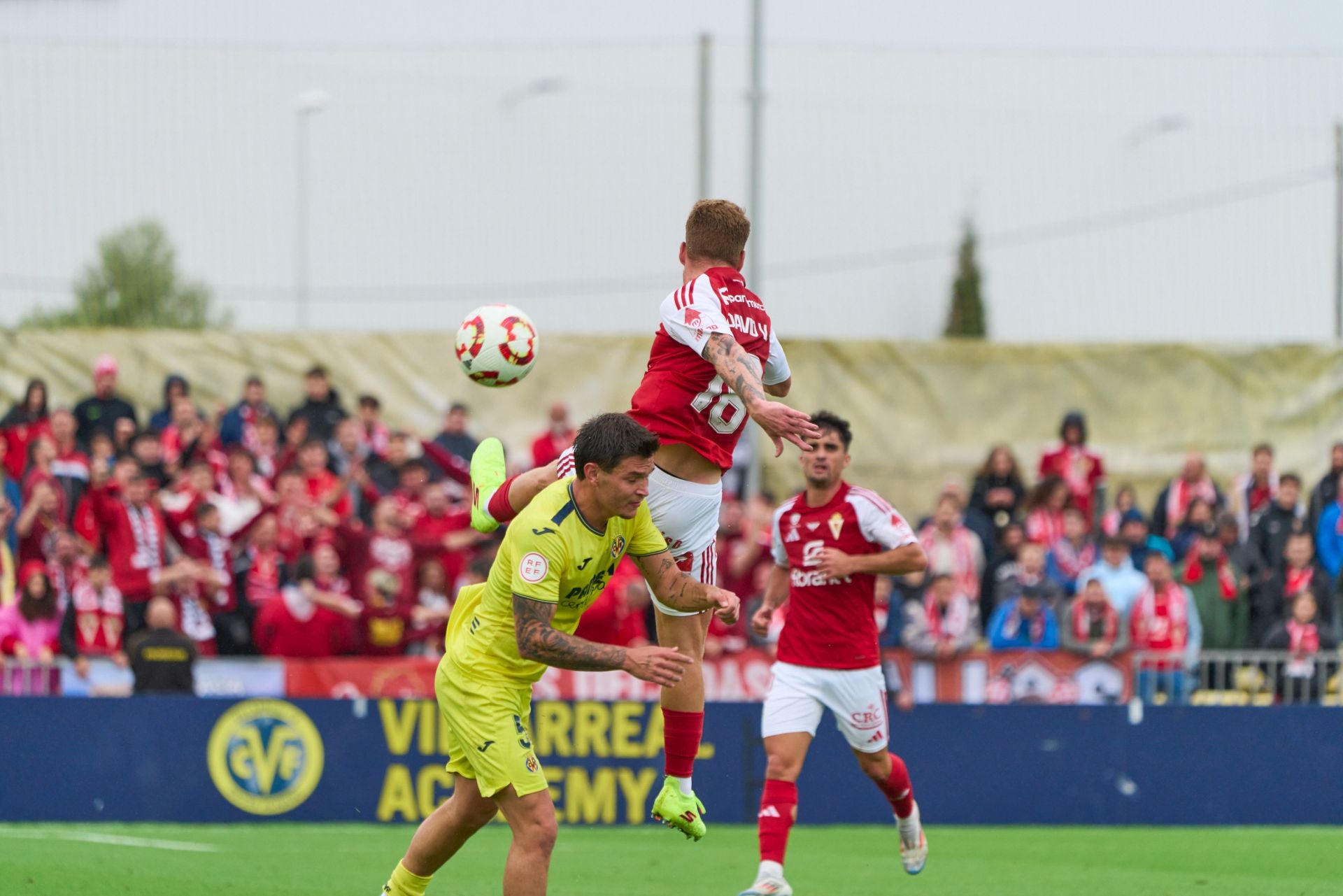 La victoria del Real Murcia frente al Villarreal B, en imágenes