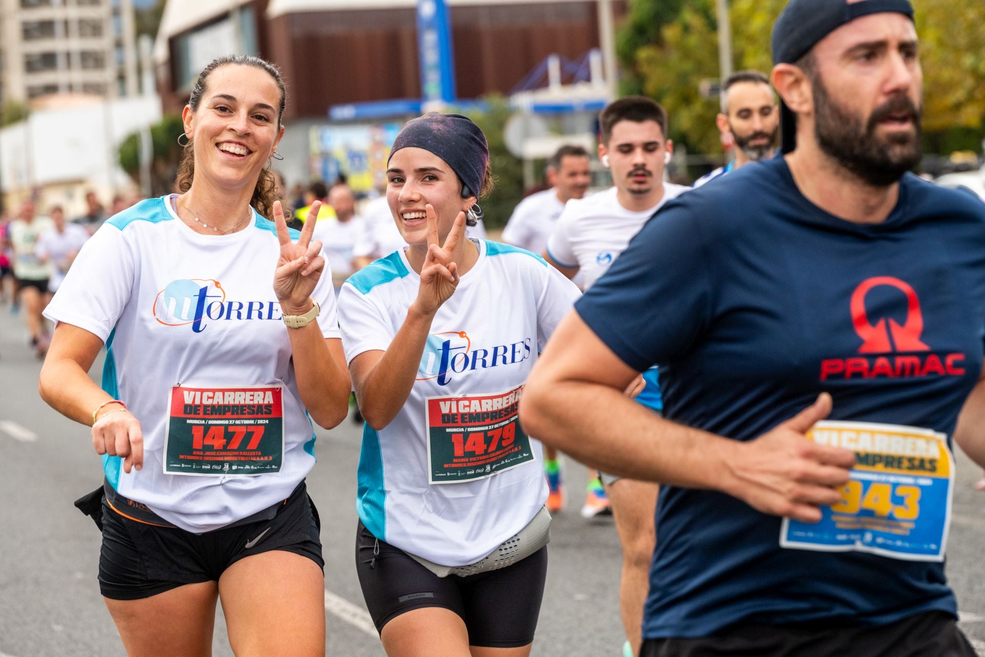 La VI Carrera de Empresas de Murcia, en imágenes