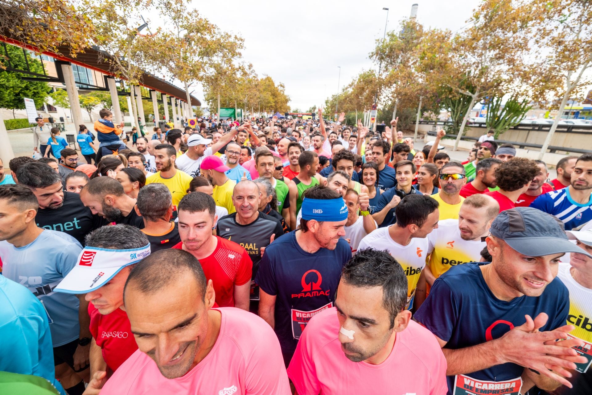 La VI Carrera de Empresas de Murcia, en imágenes