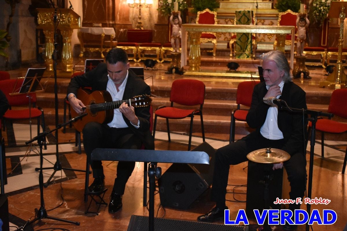 Carlos Piñana, broche de oro al Festival de Flamenco de Caravaca