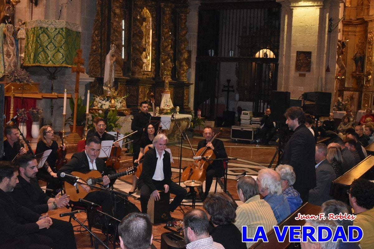 Carlos Piñana, broche de oro al Festival de Flamenco de Caravaca