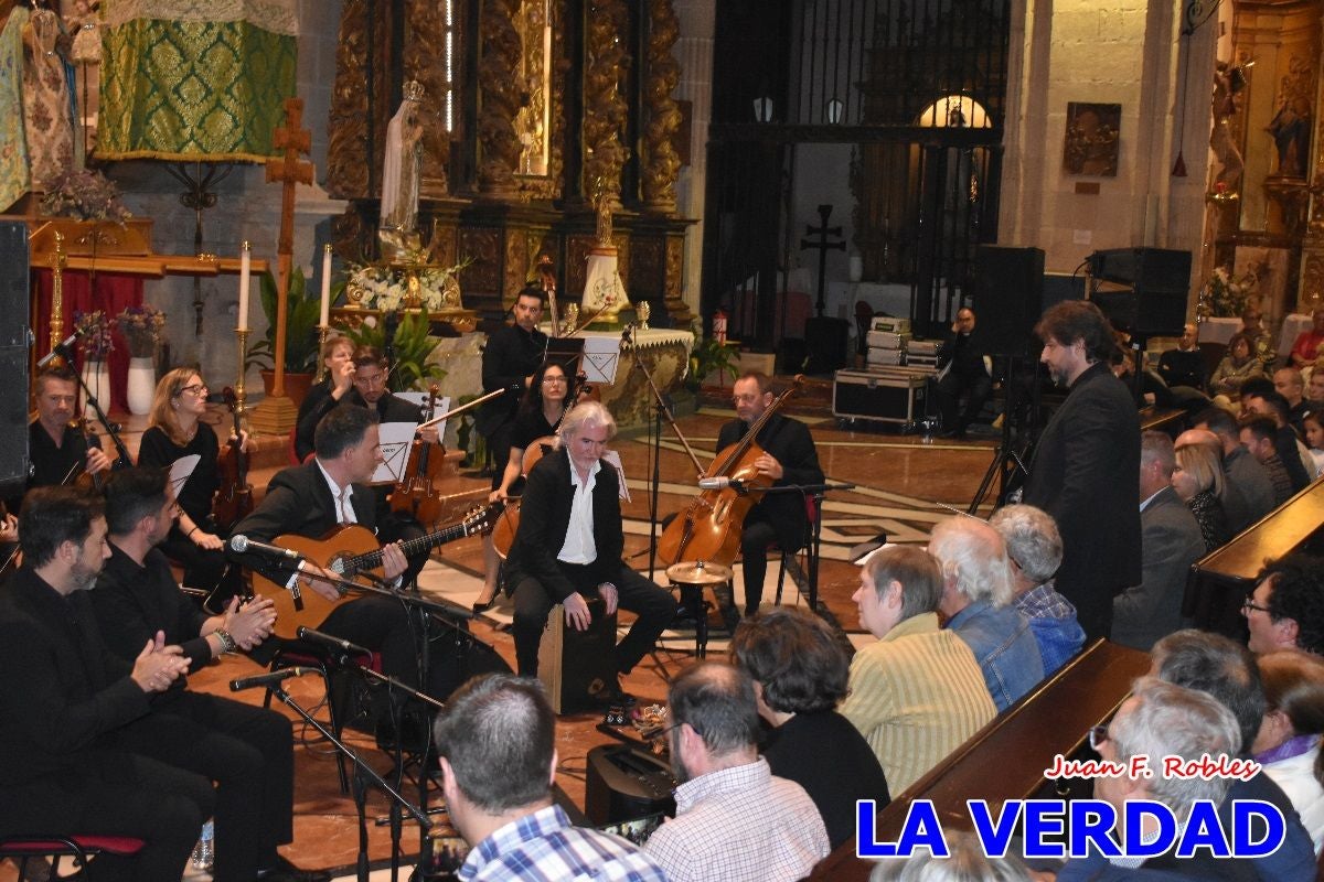 Carlos Piñana, broche de oro al Festival de Flamenco de Caravaca