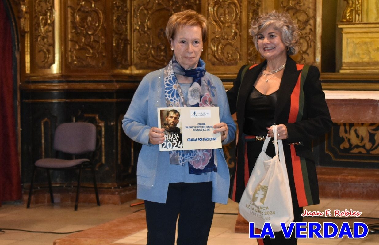 Entrega de premios del II Concurso de Pintura Mística de Caravaca de la Cruz