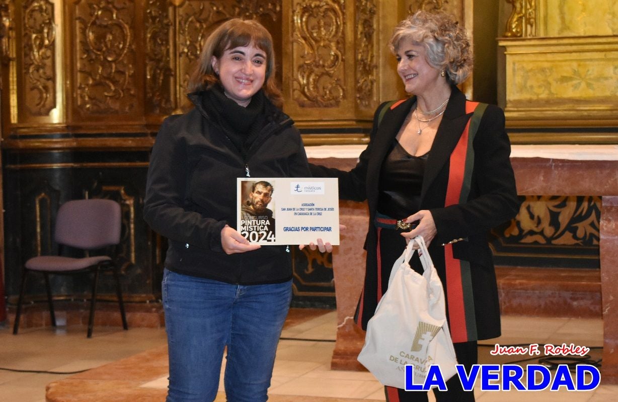 Entrega de premios del II Concurso de Pintura Mística de Caravaca de la Cruz